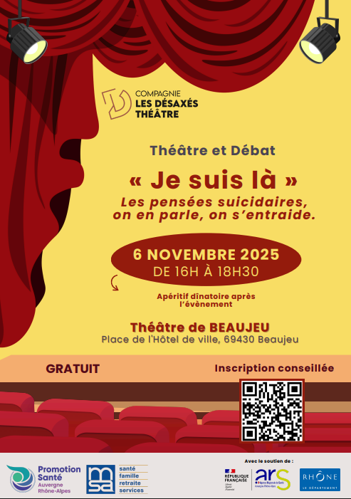 affiche pièce de théâtre Beaujeu