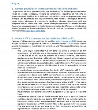 les nouvelles de Pierre du 27 septembre 2021