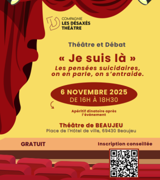 affiche pièce de théâtre Beaujeu